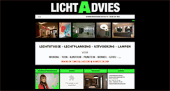 Desktop Screenshot of lichtadviesninove.be
